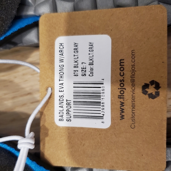 Flojos Badlands EVA Men's Flipflops Size 7 - Picture 5 of 5